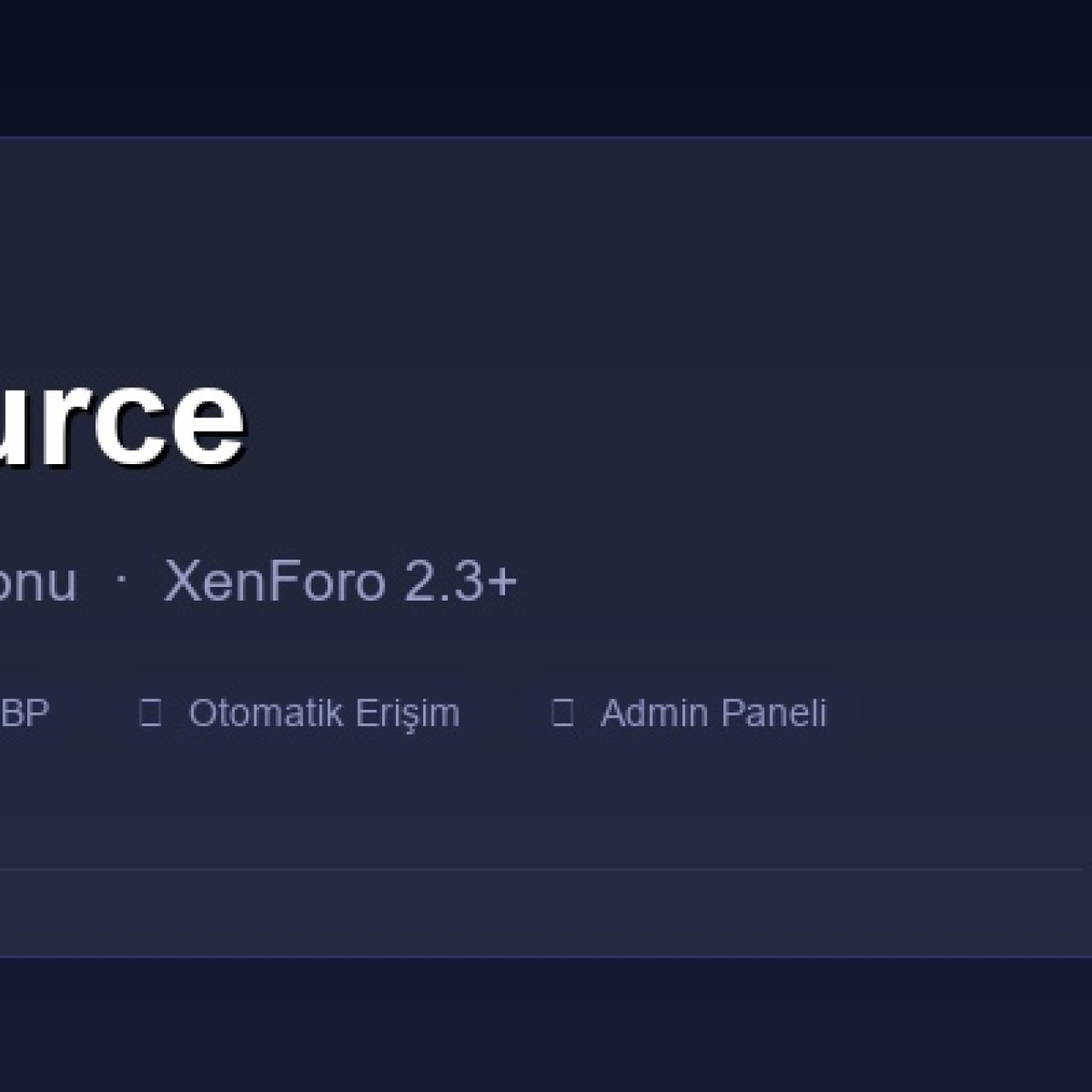 Kaynak '[XFSkins] PayTR Resource — PayTR iFrame Ödeme Entegrasyonu'